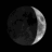 Waxing Crescent, Moon at 4 days in cycle Waxing Crescent, Moon at 4 days in cycle